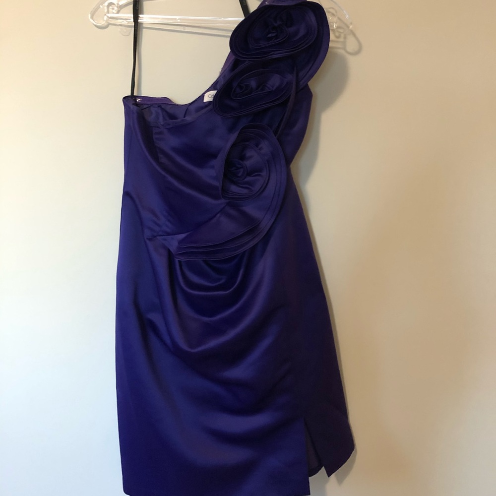 Purple Calvin Klein Dress